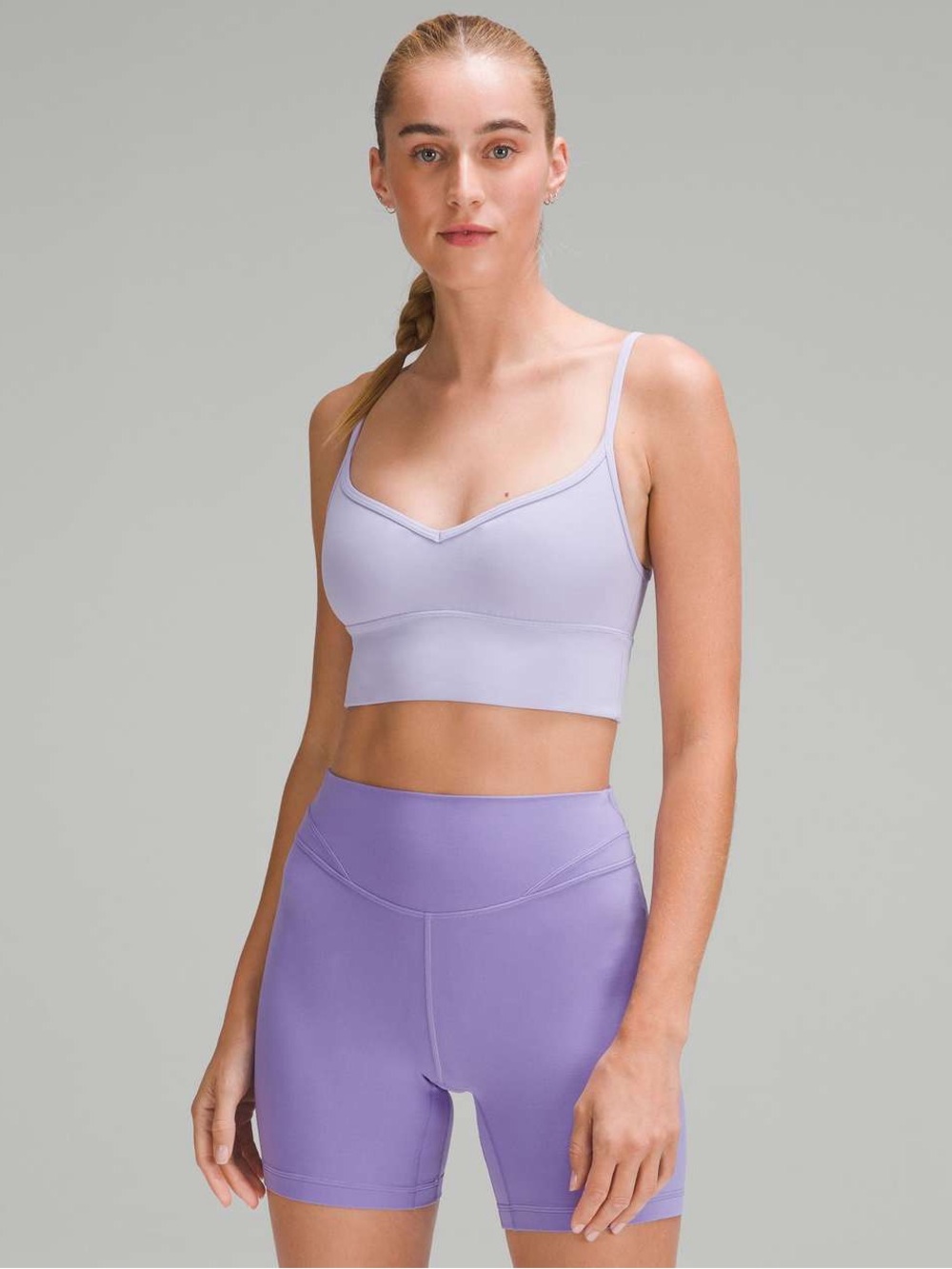 Lululemon Align Sweetheart Bra - Lilac Smoke